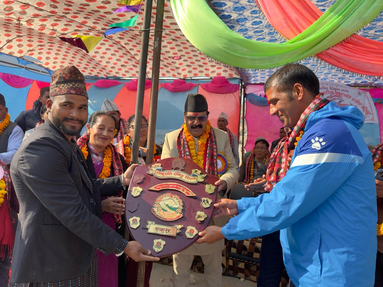 जिल्ला स्तरिय राष्ट्रपति रनिङ शिल्ड बेलटापुमा सुरु